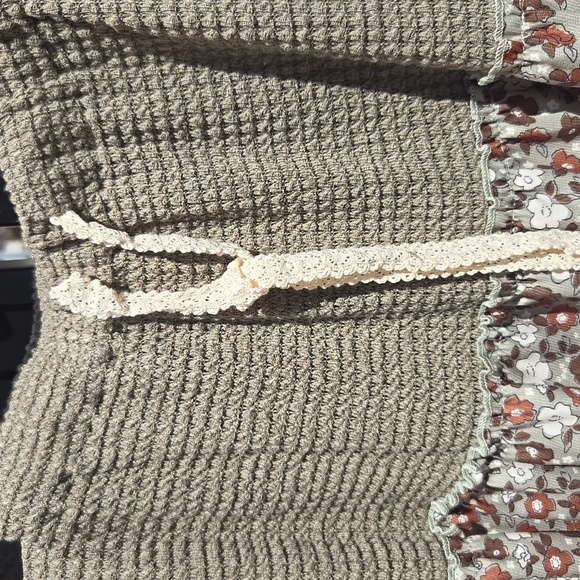 POL Bohemian Floral Maxi Skirt sz L - Picture 3 of 7